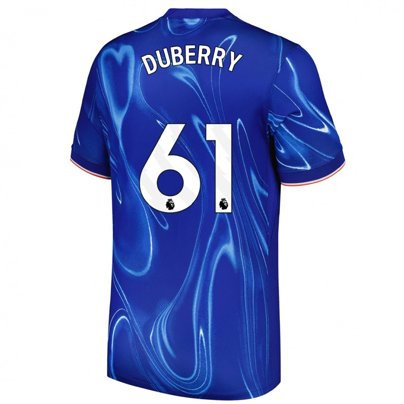 Danxen Men Zain Silcott-Duberry #61 Blue White Home Jersey 2024/25 T-Shirt