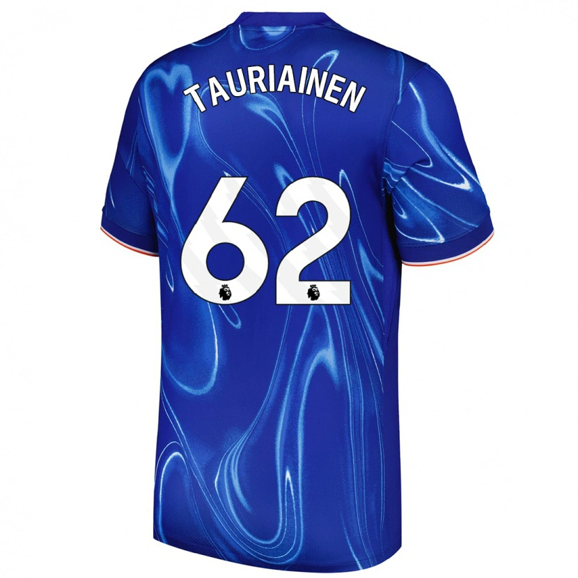 Danxen Men Jimi Tauriainen #62 Blue White Home Jersey 2024/25 T-Shirt