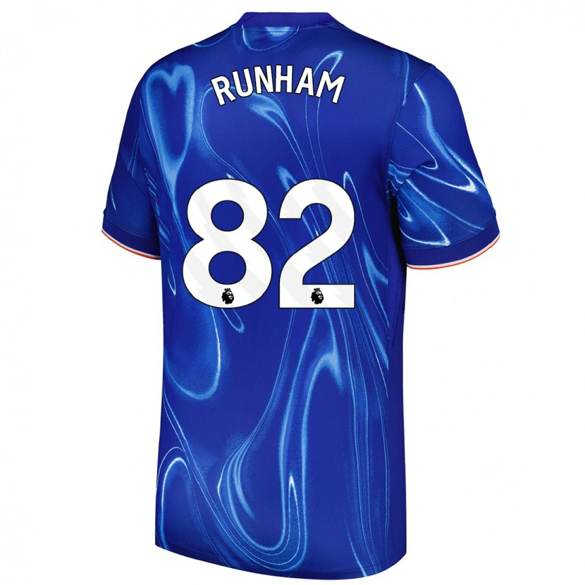 Danxen Men Frankie Runham #82 Blue White Home Jersey 2024/25 T-Shirt