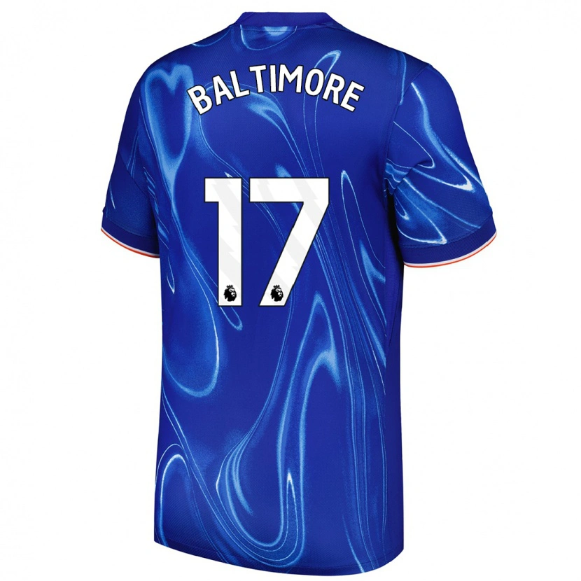 Danxen Men Sandy Baltimore #17 Blue White Home Jersey 2024/25 T-Shirt