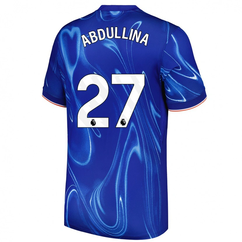 Danxen Men Alsu Abdullina #27 Blue White Home Jersey 2024/25 T-Shirt