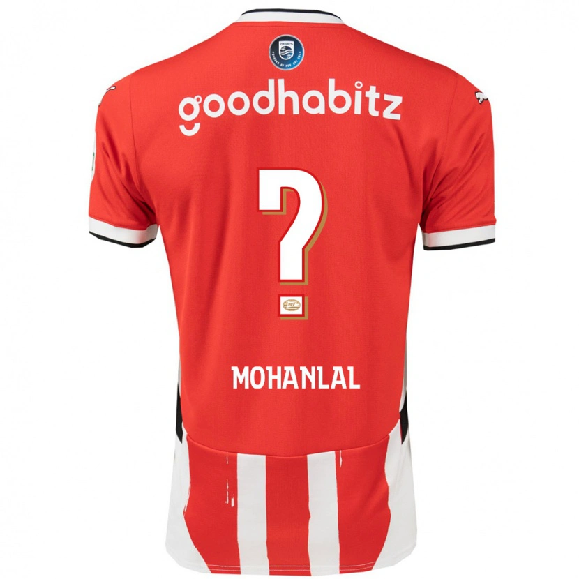 Danxen Men Pawan Mohanlal #0 Red White Home Jersey 2024/25 T-Shirt