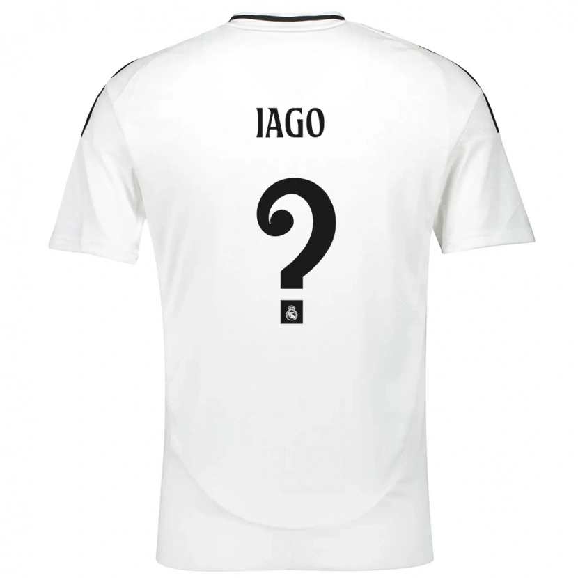 Danxen Men Paulo Iago #0 White Home Jersey 2024/25 T-Shirt