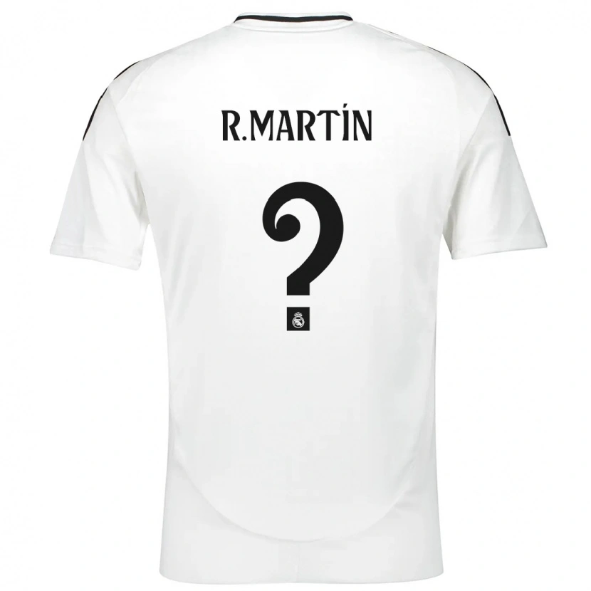 Danxen Men Roberto Martín #0 White Home Jersey 2024/25 T-Shirt