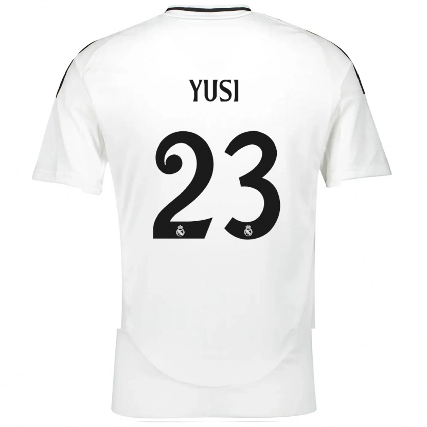 Danxen Men Youssef Enríquez #23 White Home Jersey 2024/25 T-Shirt