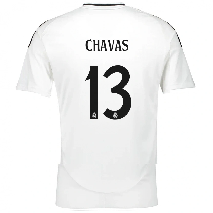 Danxen Men Mylène Chavas #13 White Home Jersey 2024/25 T-Shirt