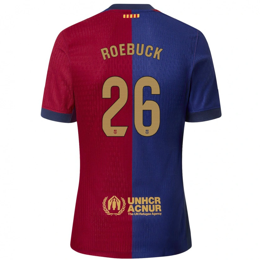 Danxen Men Ellie Roebuck #26 Blue Red Home Jersey 2024/25 T-Shirt