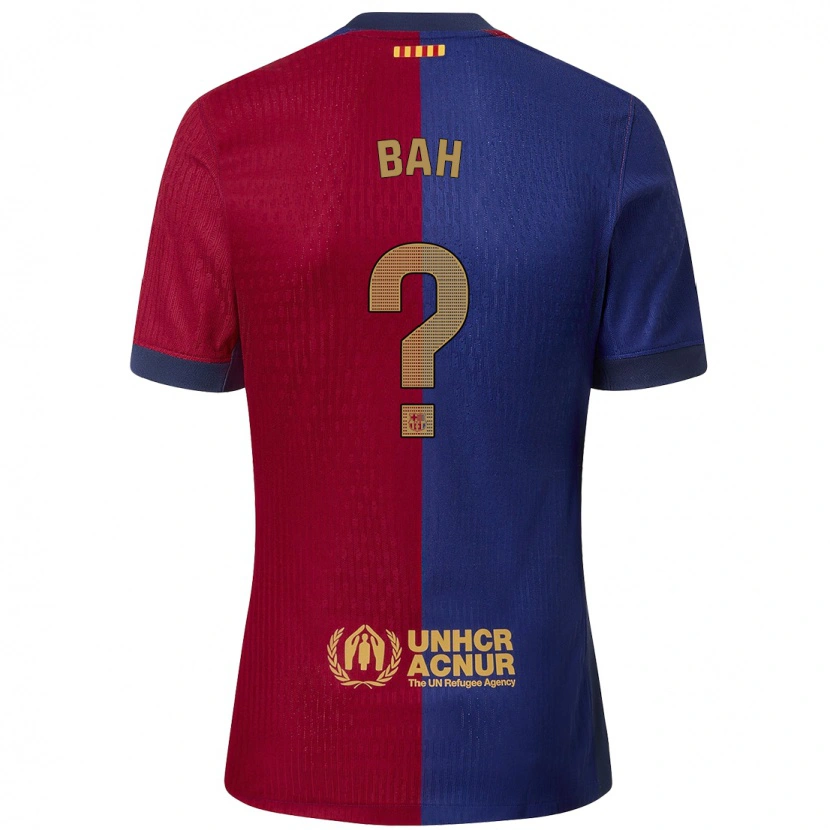 Danxen Men Saidou Bah #0 Blue Red Home Jersey 2024/25 T-Shirt