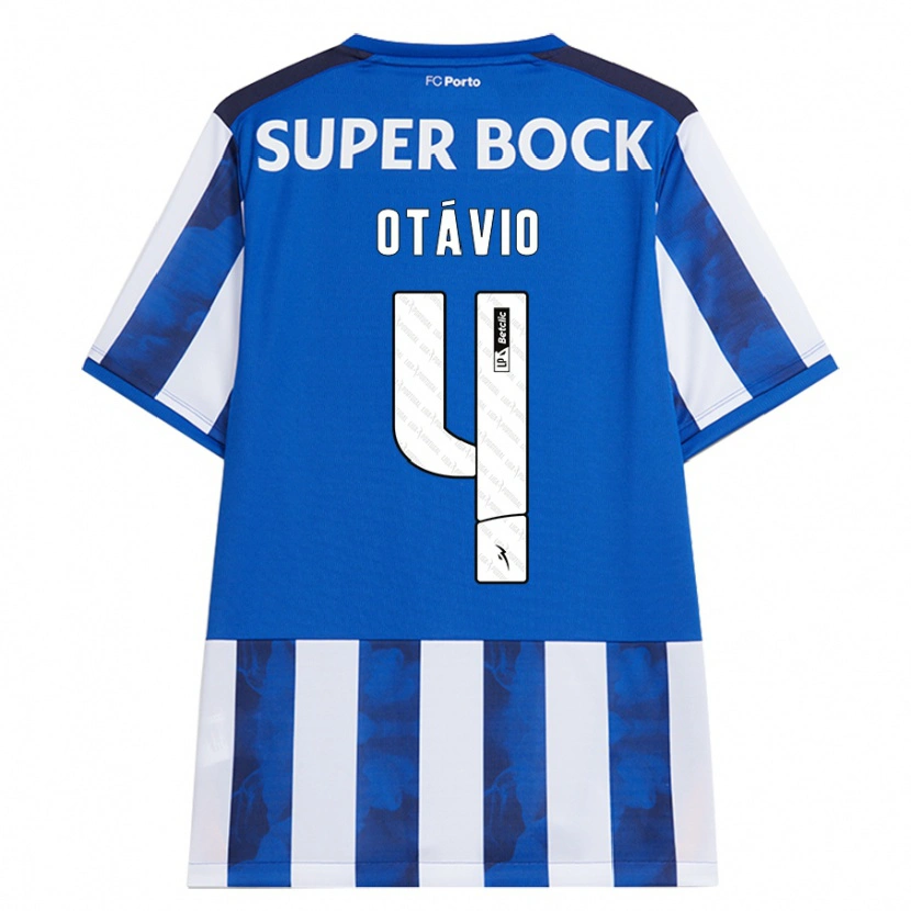 Danxen Men Otávio #4 Blue White Home Jersey 2024/25 T-Shirt