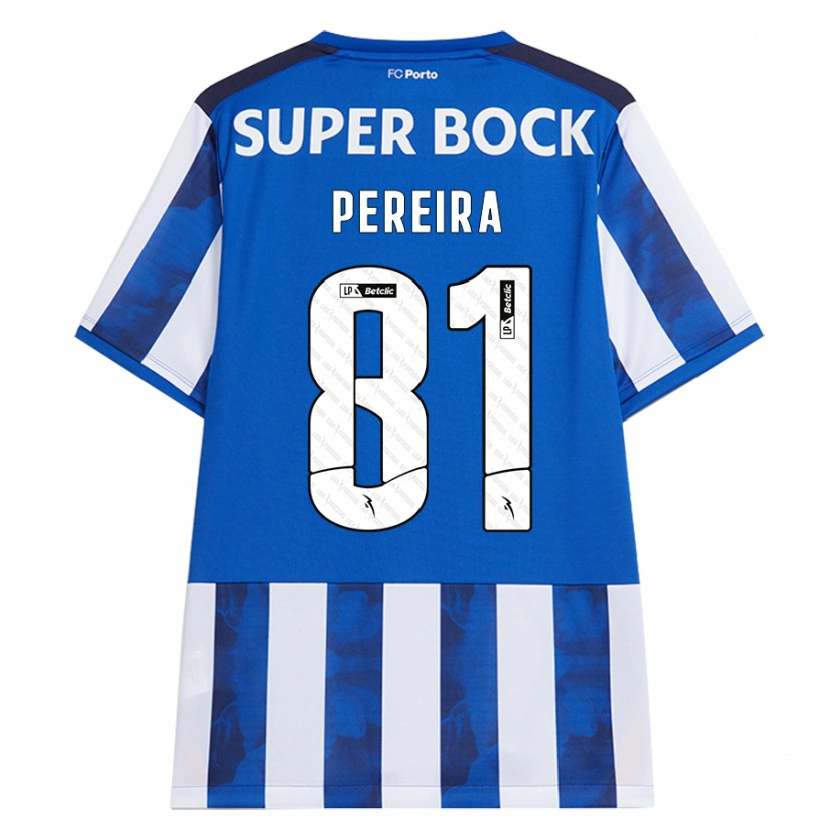 Danxen Men Martim Pereira #81 Blue White Home Jersey 2024/25 T-Shirt