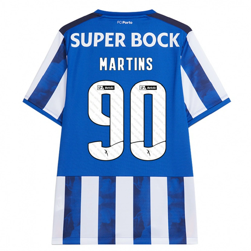 Danxen Men Gil Martins #90 Blue White Home Jersey 2024/25 T-Shirt