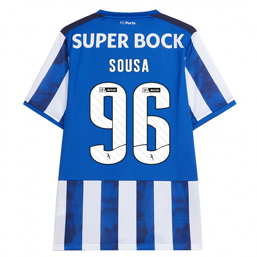 Danxen Men Filipe Sousa #96 Blue White Home Jersey 2024/25 T-Shirt