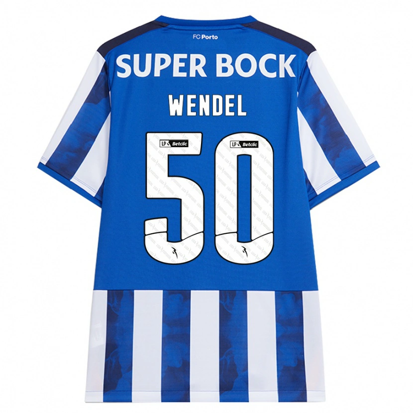 Danxen Men Wendel #50 Blue White Home Jersey 2024/25 T-Shirt