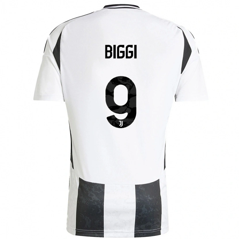 Danxen Men Silvano Biggi #9 White Black Home Jersey 2024/25 T-Shirt