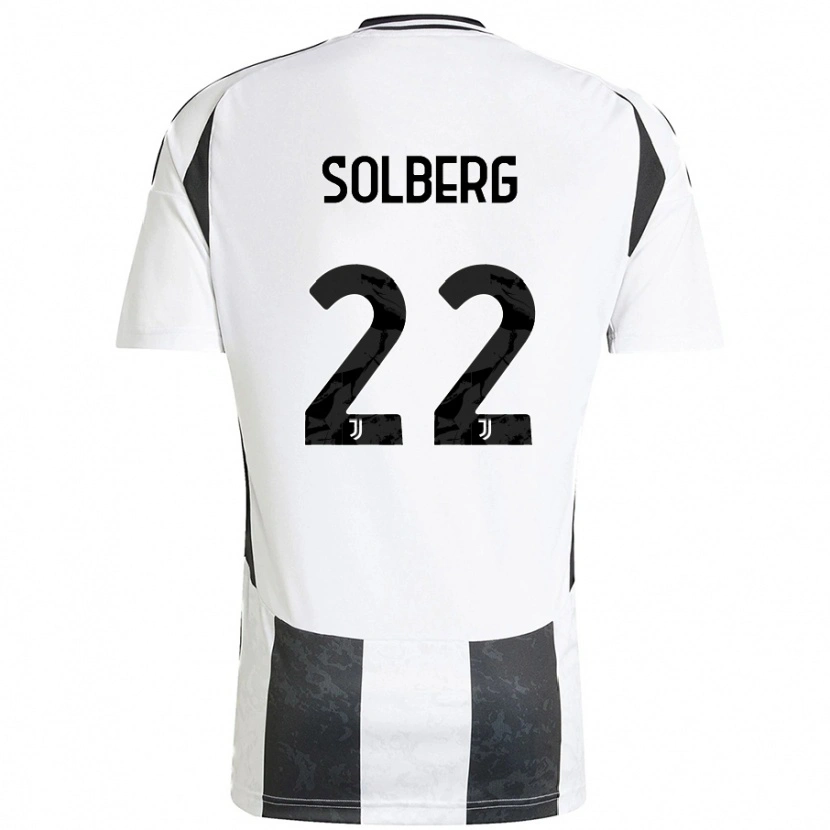 Danxen Men Elias Solberg #22 White Black Home Jersey 2024/25 T-Shirt