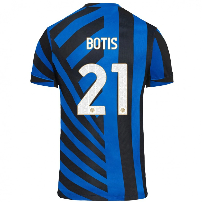 Danxen Men Nikolaos Botis #21 Blue Black Home Jersey 2024/25 T-Shirt