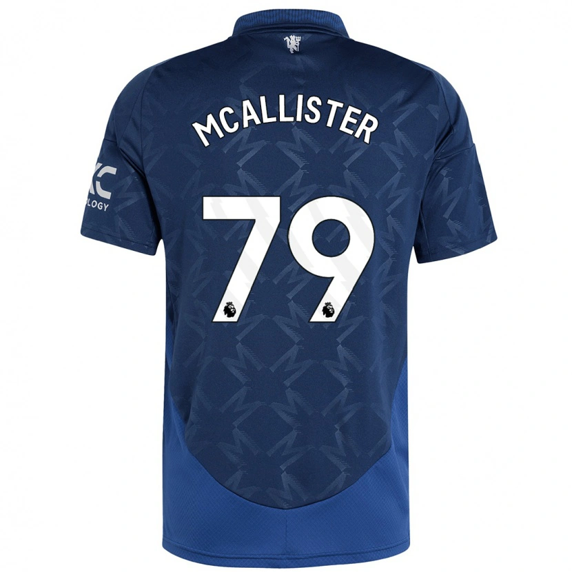 Danxen Men Finley Mcallister #79 Indigo Away Jersey 2024/25 T-Shirt