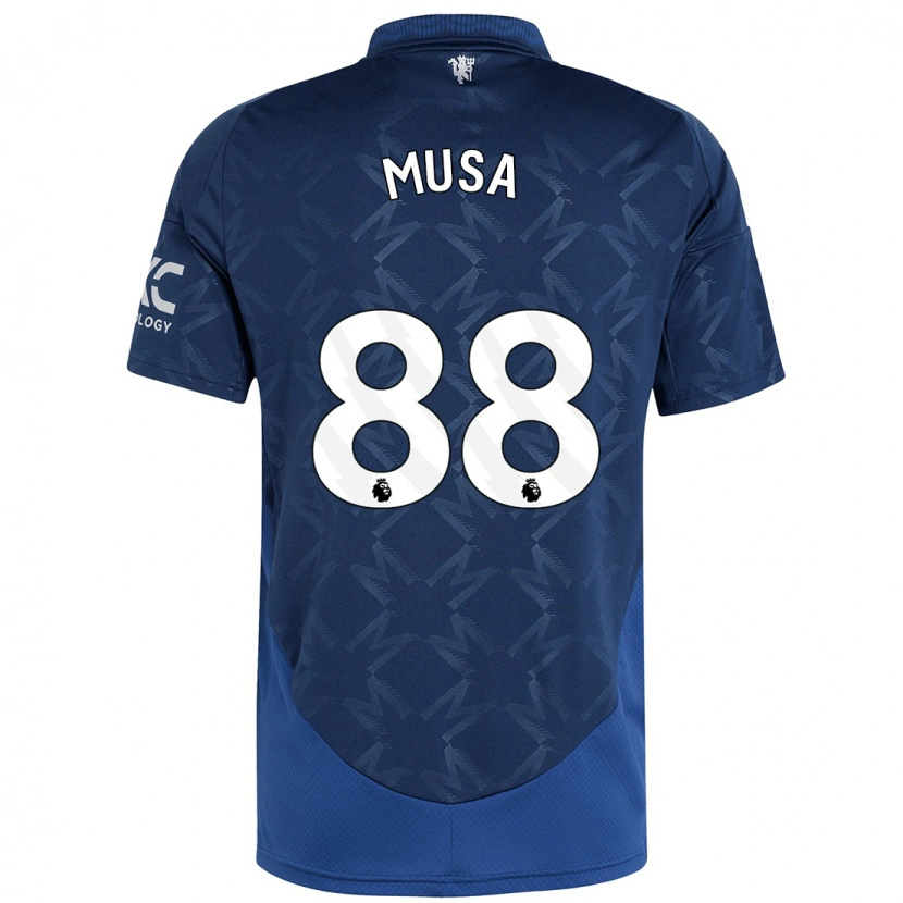 Danxen Men Victor Musa #88 Indigo Away Jersey 2024/25 T-Shirt