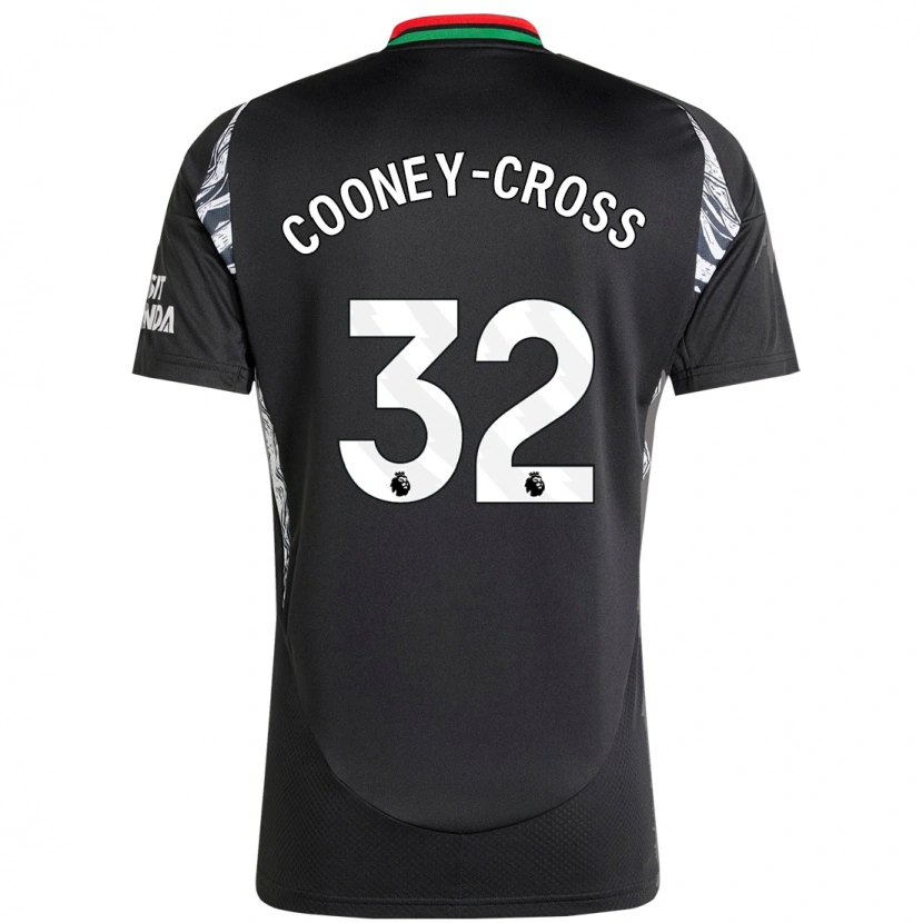 Danxen Men Kyra Cooney-Cross #32 Black Away Jersey 2024/25 T-Shirt