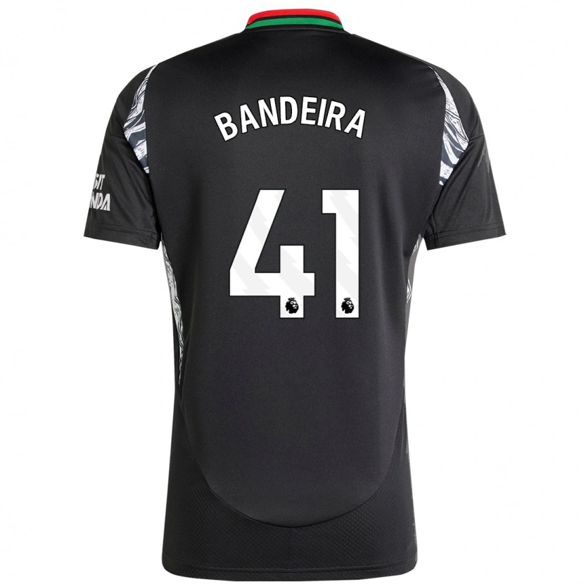 Danxen Men Mauro Bandeira #41 Black Away Jersey 2024/25 T-Shirt