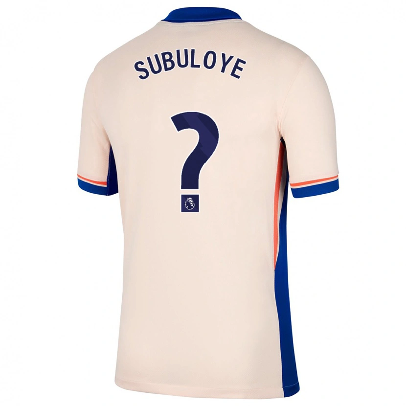 Danxen Men Olutayo Subuloye #0 Light Beige Away Jersey 2024/25 T-Shirt