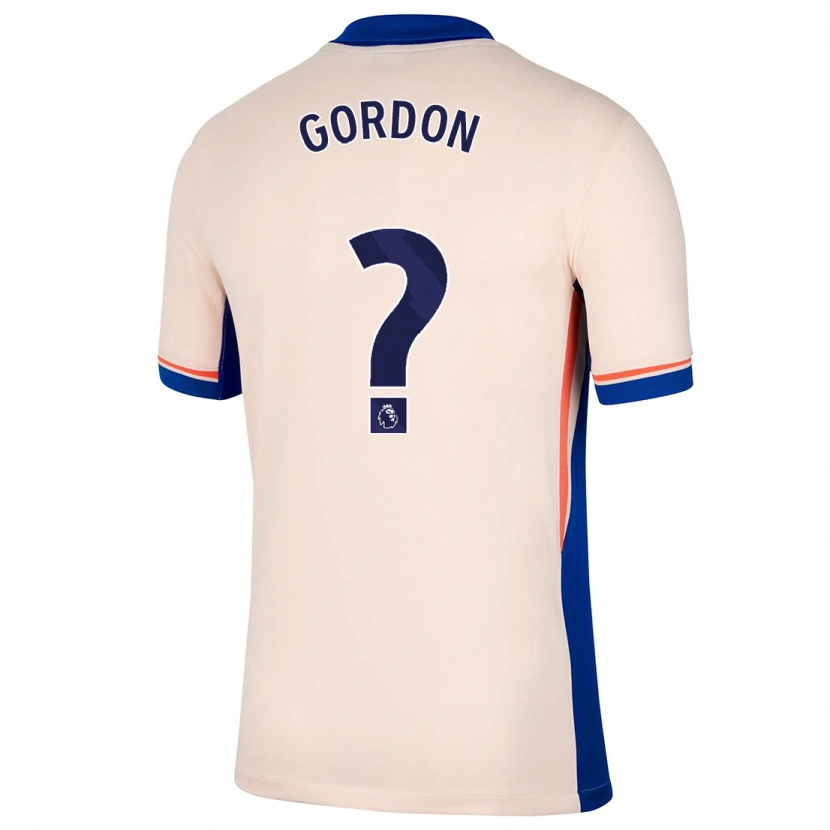 Danxen Men Sol Gordon #0 Light Beige Away Jersey 2024/25 T-Shirt