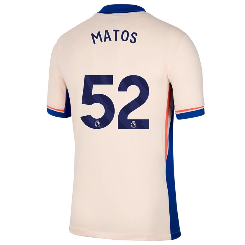 Danxen Men Alex Matos #52 Light Beige Away Jersey 2024/25 T-Shirt