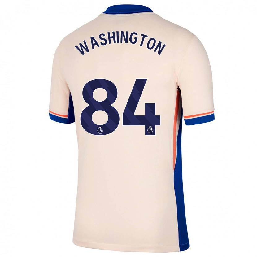 Danxen Men Marcell Washington #84 Light Beige Away Jersey 2024/25 T-Shirt