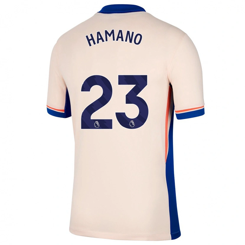 Danxen Men Maika Hamano #23 Light Beige Away Jersey 2024/25 T-Shirt