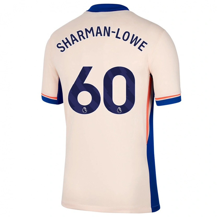 Danxen Men Teddy Sharman-Lowe #60 Light Beige Away Jersey 2024/25 T-Shirt