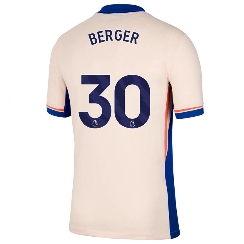 Danxen Men Ann-Katrin Berger #30 Light Beige Away Jersey 2024/25 T-Shirt