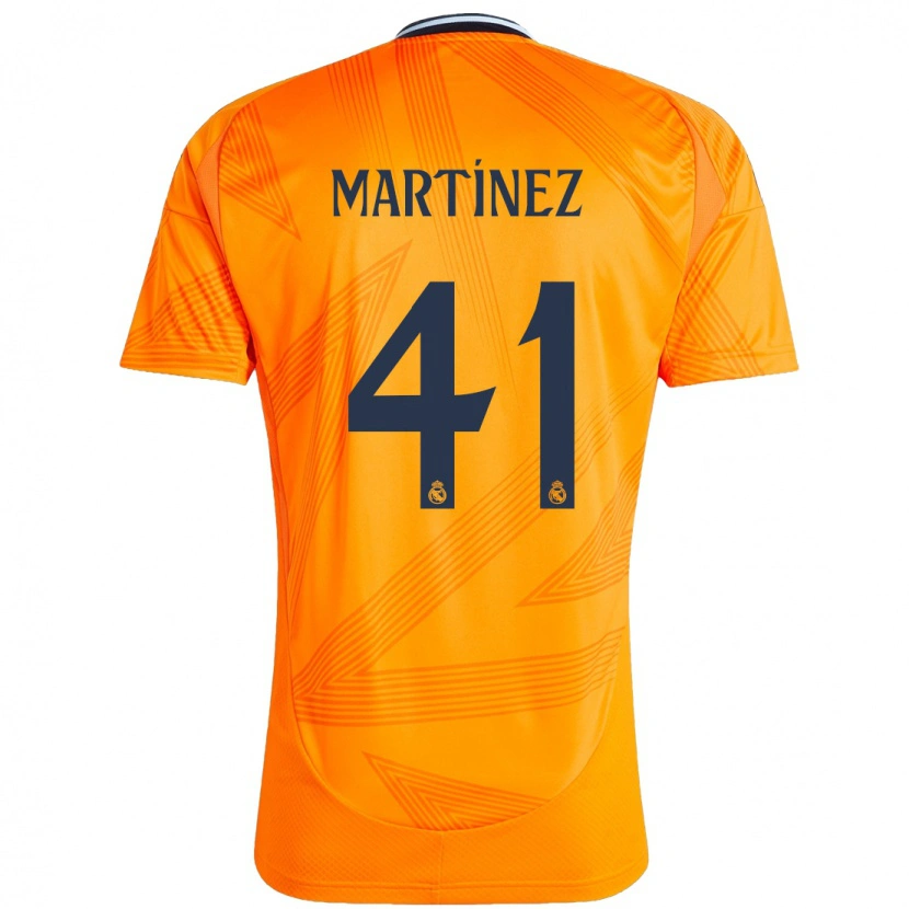 Danxen Men Joan Martínez #41 Orange Away Jersey 2024/25 T-Shirt