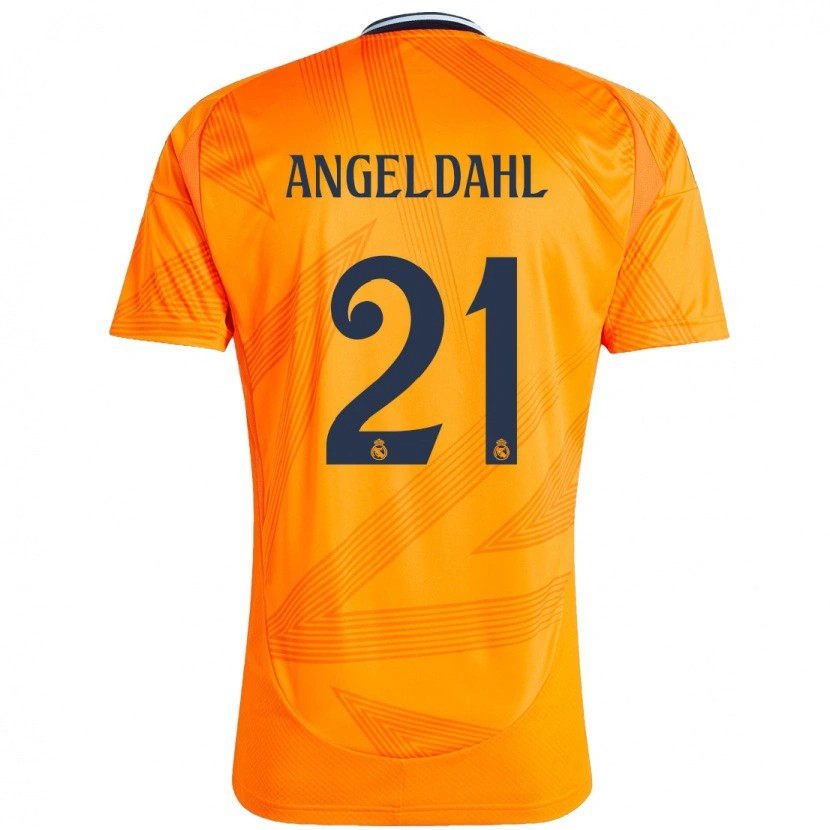 Danxen Men Filippa Angeldahl #21 Orange Away Jersey 2024/25 T-Shirt