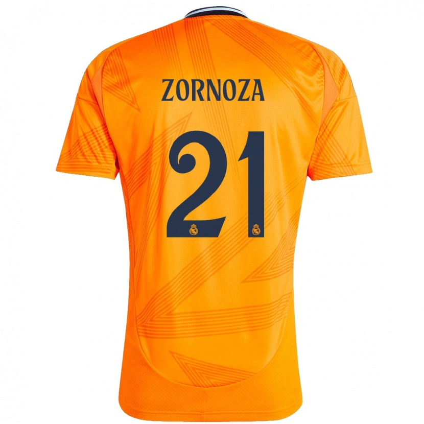 Danxen Men Claudia Zornoza #21 Orange Away Jersey 2024/25 T-Shirt