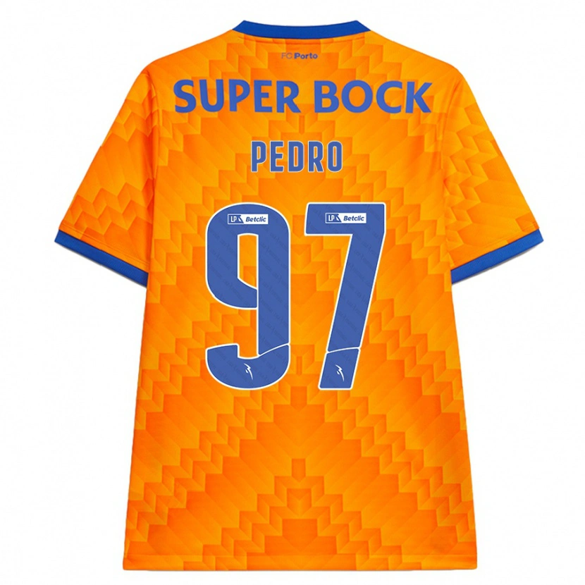 Danxen Men Zé Pedro #97 Orange Away Jersey 2024/25 T-Shirt