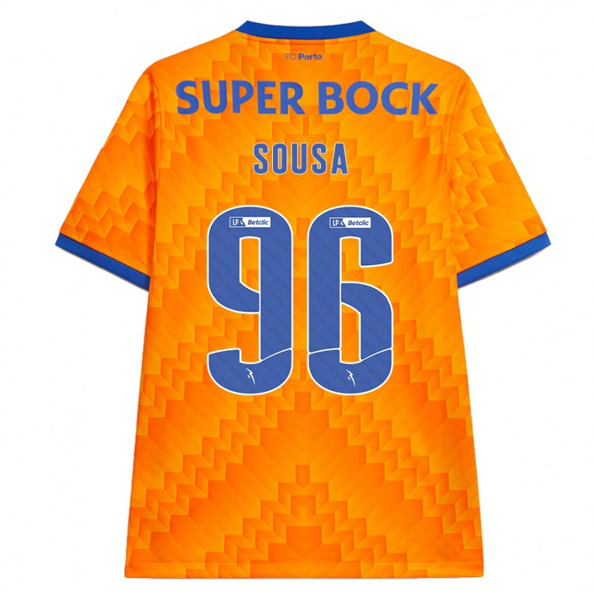 Danxen Men Filipe Sousa #96 Orange Away Jersey 2024/25 T-Shirt