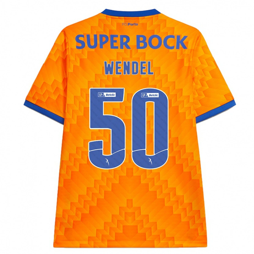 Danxen Men Wendel #50 Orange Away Jersey 2024/25 T-Shirt