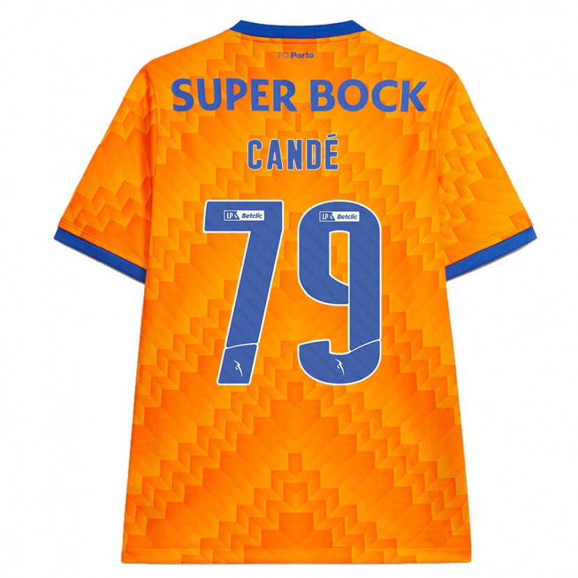 Danxen Men Umaro Candé #79 Orange Away Jersey 2024/25 T-Shirt