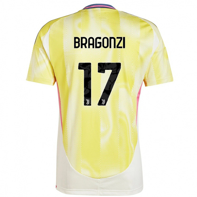 Danxen Men Asia Bragonzi #17 Solar Yellow Away Jersey 2024/25 T-Shirt