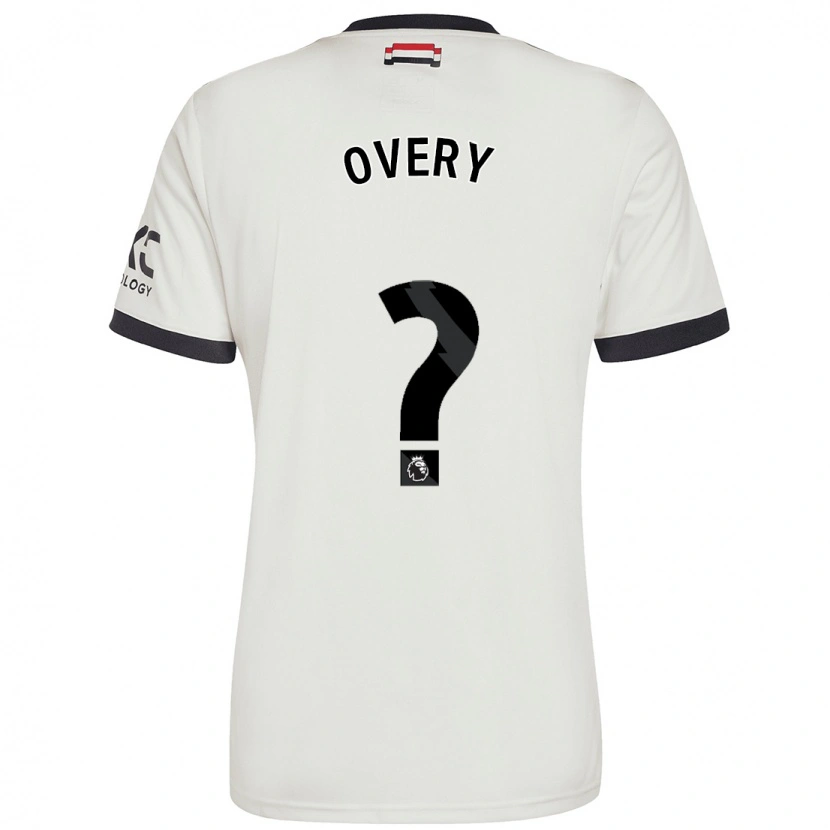 Danxen Men James Overy #0 Off White Third Jersey 2024/25 T-Shirt