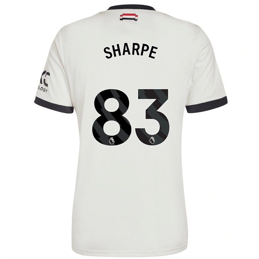 Danxen Men Malachi Sharpe #83 Off White Third Jersey 2024/25 T-Shirt