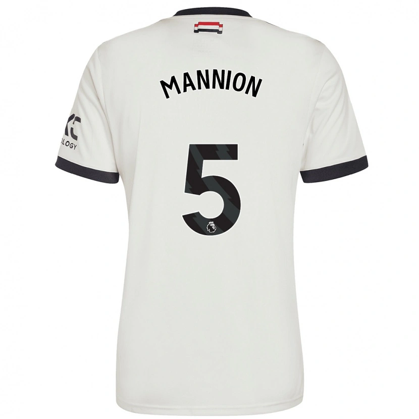 Danxen Men Aoife Mannion #5 Off White Third Jersey 2024/25 T-Shirt