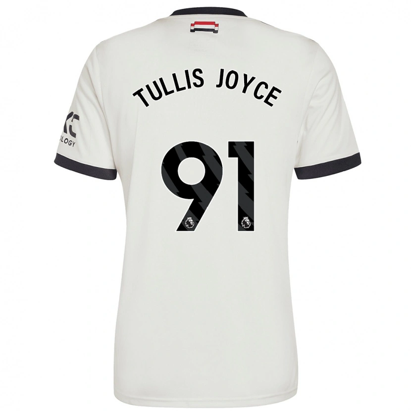 Danxen Men Phallon Tullis-Joyce #91 Off White Third Jersey 2024/25 T-Shirt