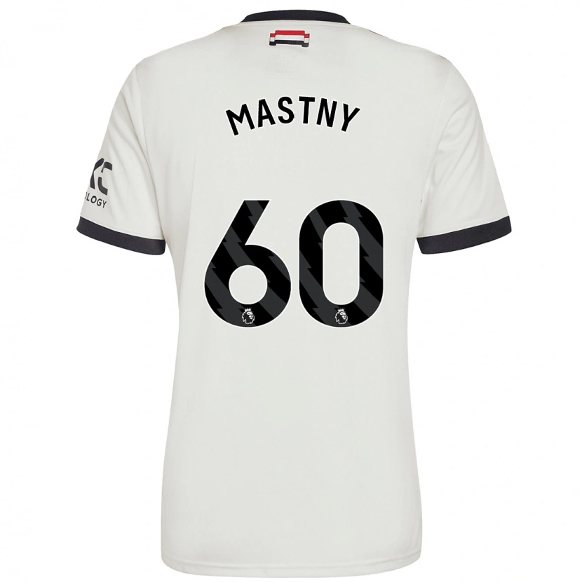 Danxen Men Ondrej Mastny #60 Off White Third Jersey 2024/25 T-Shirt