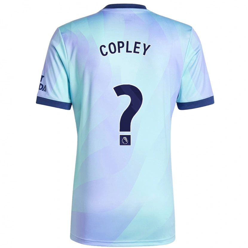 Danxen Men Louie Copley #0 Aqua Third Jersey 2024/25 T-Shirt