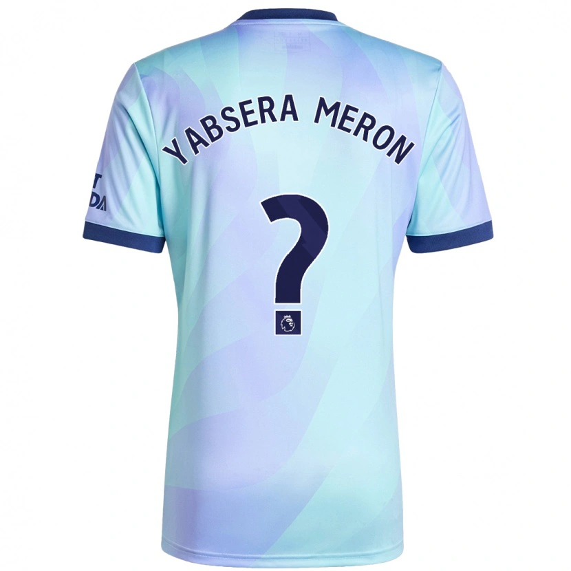 Danxen Men Yabsera Meron #0 Aqua Third Jersey 2024/25 T-Shirt