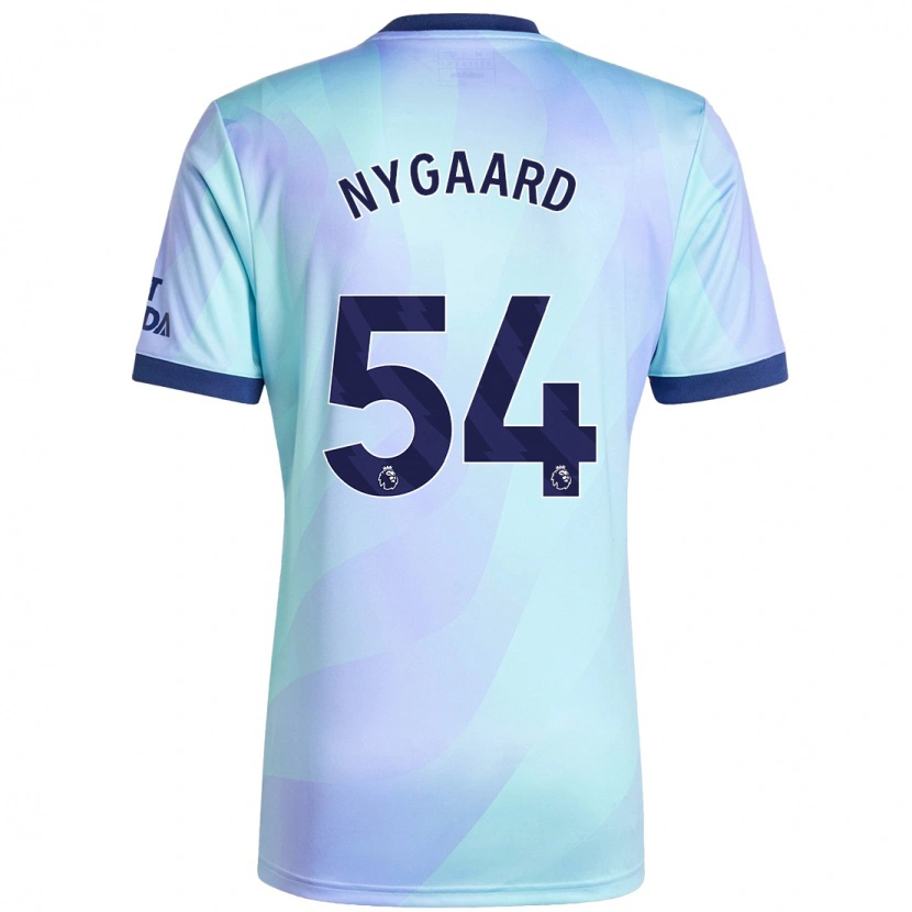 Danxen Men Lucas Nygaard #54 Aqua Third Jersey 2024/25 T-Shirt