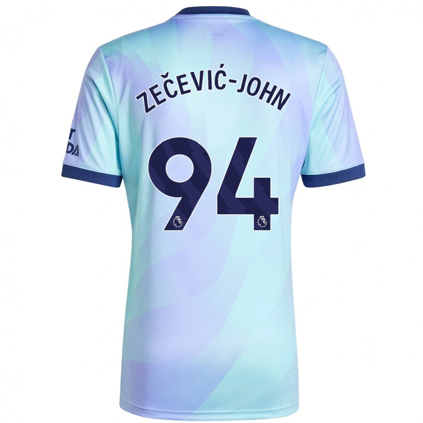 Danxen Men Louis Zečević-John #94 Aqua Third Jersey 2024/25 T-Shirt