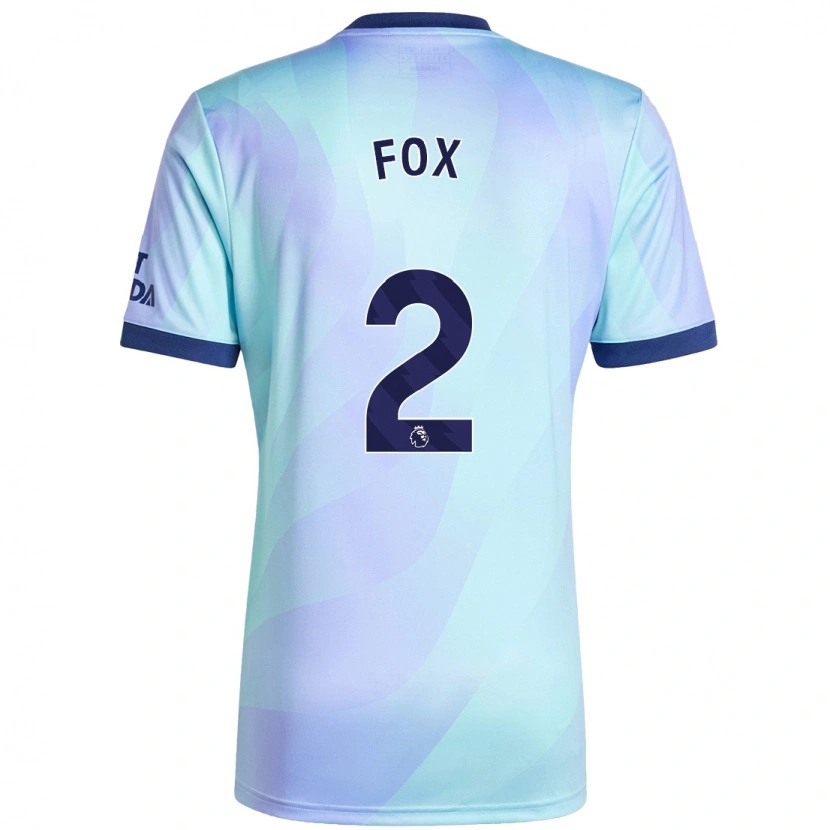 Danxen Men Emily Fox #2 Aqua Third Jersey 2024/25 T-Shirt