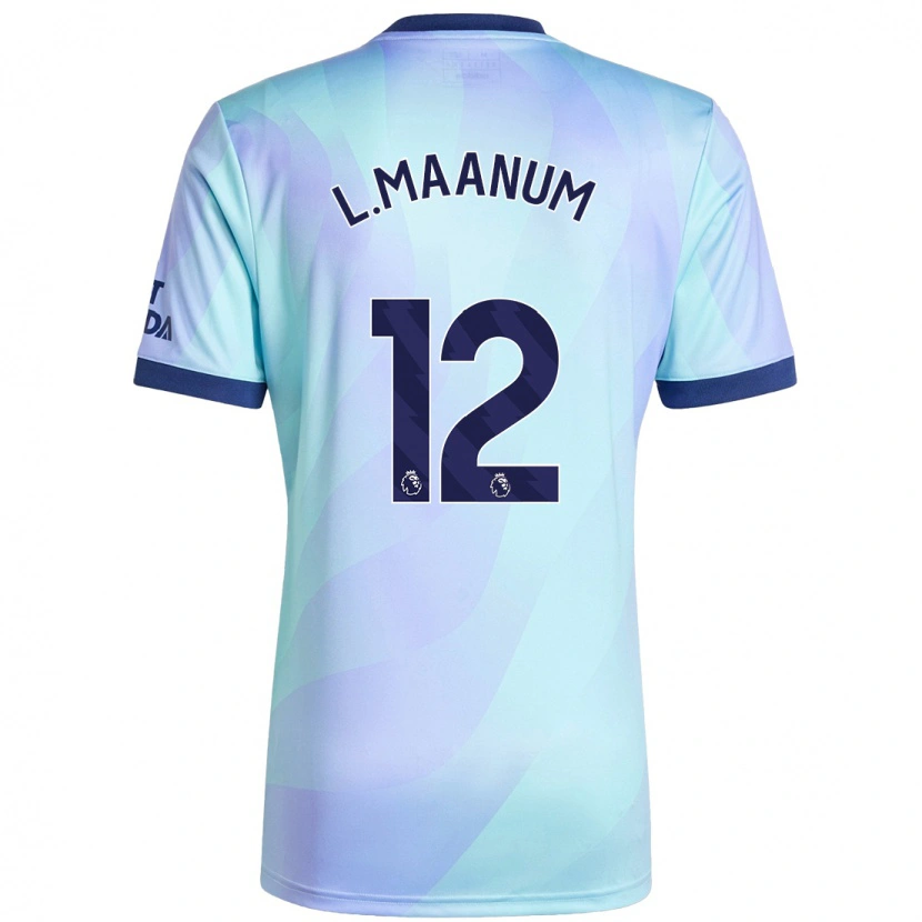 Danxen Men Frida Maanum #12 Aqua Third Jersey 2024/25 T-Shirt